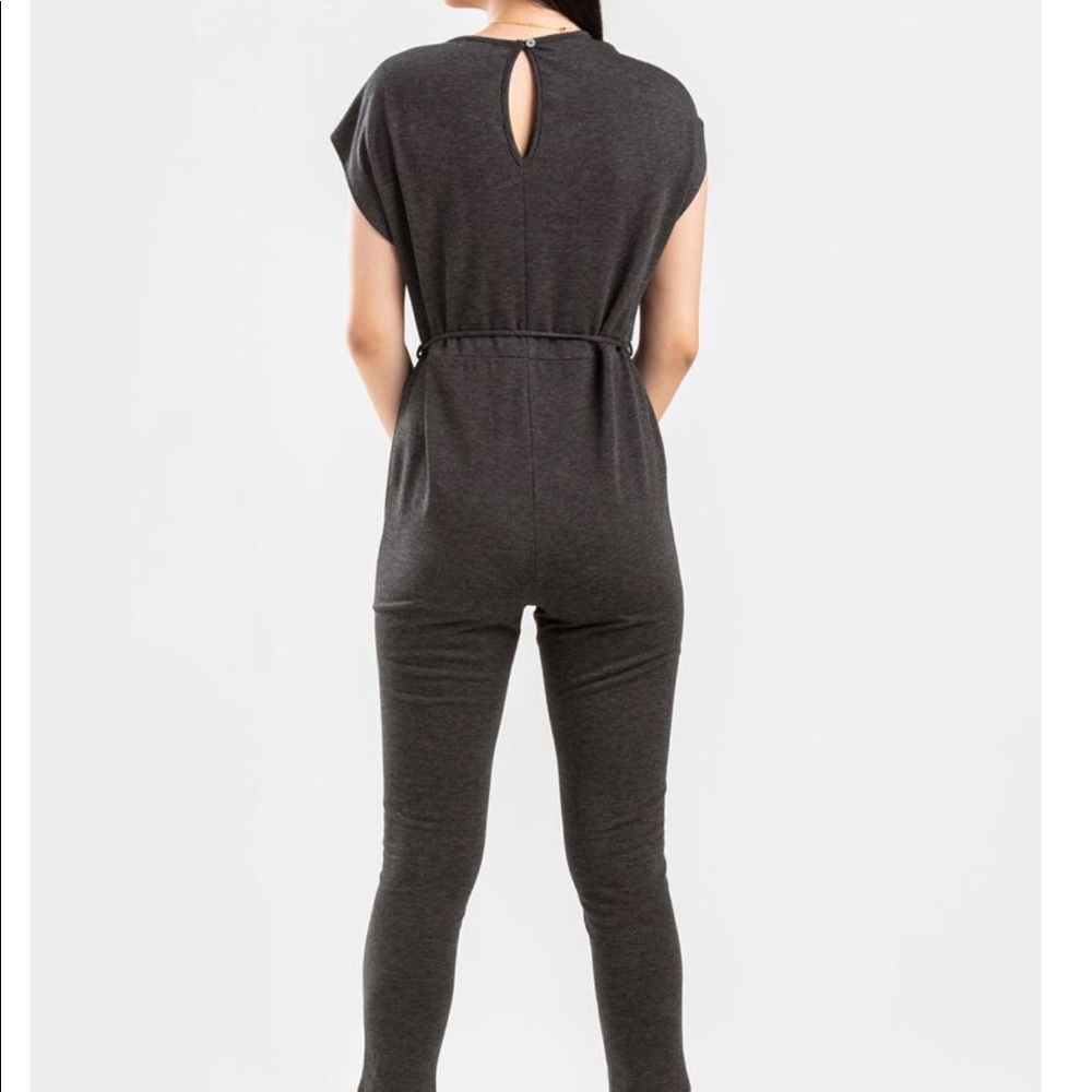 Gray jumpsuit brand new with tags